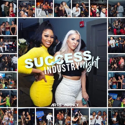 Artis Agency Success Industry Night flyer.